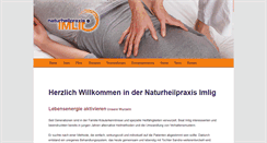 Desktop Screenshot of naturheilpraxis-imlig.ch